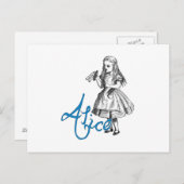 Alice Postkarte (Vorne/Hinten)