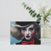 Alice Postkarte (Stehend Vorderseite)