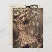 Alice Postkarte (Vorne/Hinten)