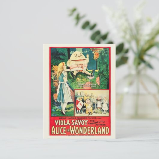 Alice Postkarte (Stehend Vorderseite)