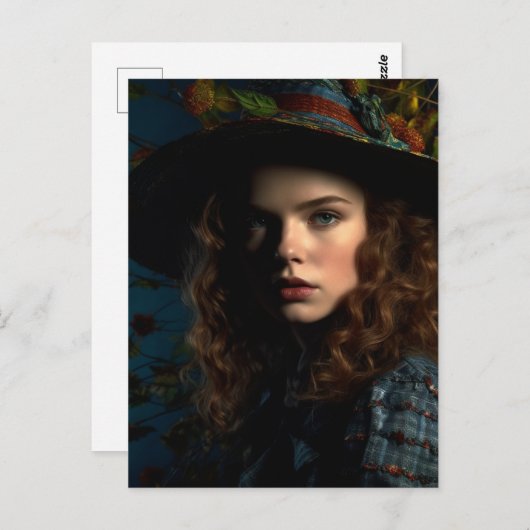 Alice Postkarte (Vorne/Hinten)