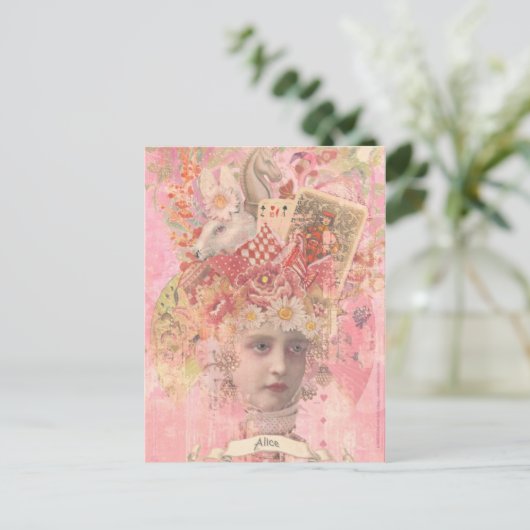 Alice Postkarte (Stehend Vorderseite)