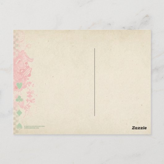 Alice Postkarte (Rückseite)