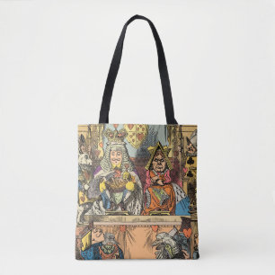 Alice Prozess des Herzbuben Vintage Tasche