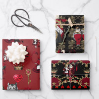 Alice Queen of herzen Schwarz-Rot-Set