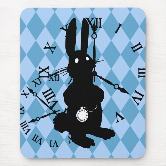 Alice Rabbit Late Mousepad (Vorne)