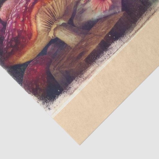 Alice & Rabbit Storybook Tea Party Decoupage Seidenpapier (Ausschnitt)