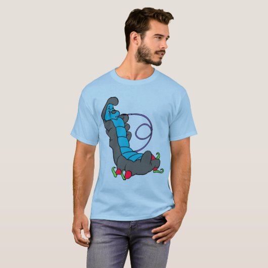 Alice Raupe T - Shirt (Vorne ganz)