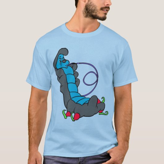 Alice Raupe T - Shirt (Vorderseite)