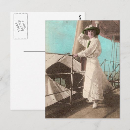 Alice Roosevelt Postkarte (Vorne/Hinten)