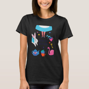 Alice sagt, dass wir alle in Wunderland verrückt s T-Shirt