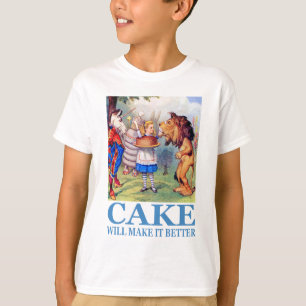 ALICE SAGT, "KUCHEN MACHT ES BESSER " T-Shirt