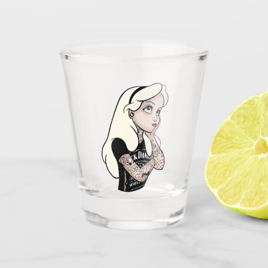 Alice Schnapsglas (Vorderseite)