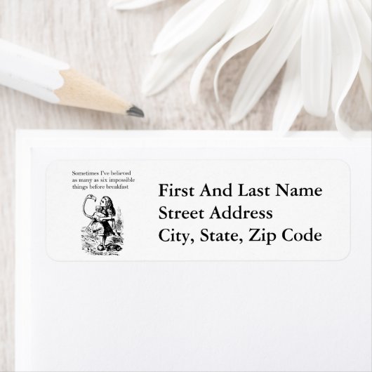 Alice, sechs unmögliche Dinge (Insitu)