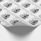 Alice, sechs unmögliche Dinge Geschenkpapier (Ecke)