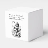 Alice, sechs unmögliche Dinge Geschenkschachtel (Vorderseite)