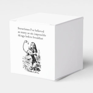 Alice, sechs unmögliche Sachen Geschenkschachtel