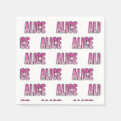 Alice Serviette (Vorderseite)