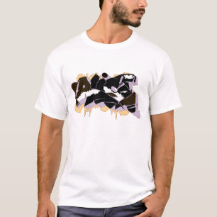 Alice-Shirt-Graffiti-Stil T-Shirt