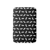 Alice-Silhouette-Muster aus der Alice im Wunderlan Badematte (Vorderseite Vertikal)