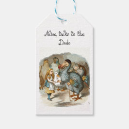 Alice spricht mit dem Dodo Geschenkanhänger