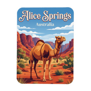Alice Springs, Australien Magnet