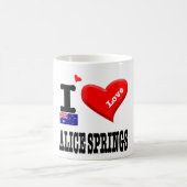 ALICE SPRINGS - I Liebe - Kaffeetasse (Mittel)