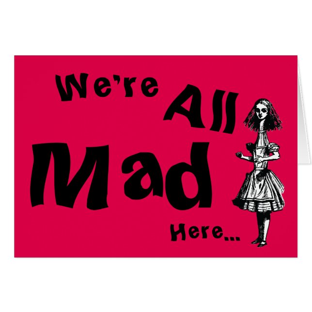 Alice Stretched in Wonderland (Vorderseite (Horizontal))