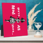 Alice Stretched in Wonderland Fotoplatte (Seite)