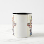 Alice-Tasse Zweifarbige Tasse (Mittel)