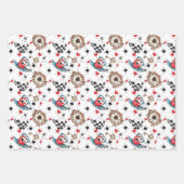 Alice Tea Party Design Geschenkpapier Set (Vorderseite 3)