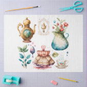 Alice Tea Party Serie Design 3 Seidenpapier (Basteln)