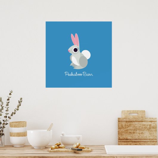 Alice the Rabbit Poster (Küche)