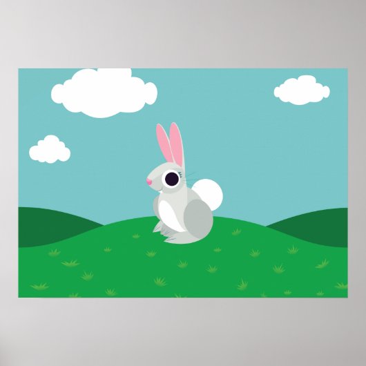 Alice the Rabbit Poster (Vorne)