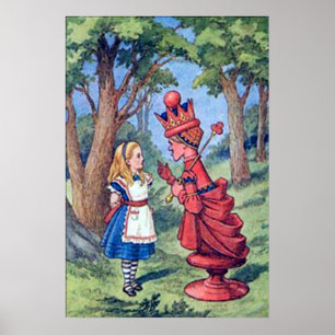 Alice & The Red Queen Poster