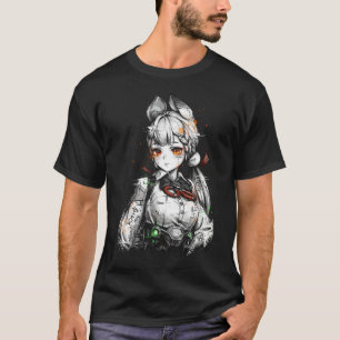 Alice Thymefield ZZZ Silbernes Haarkaninchenohren  T-Shirt