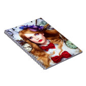 Alice Time Behalte das Verschieben von künstlerisc Notizblock (Rechte Seite)