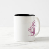 Alice Tiny Door Zweifarbige Tasse (VorderseiteRechts)