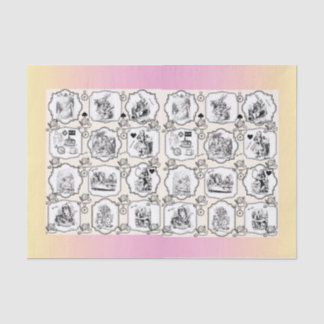 Alice Tissue - 15 gsm (10 lb), weiß Seidenpapier