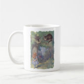 Alice trifft Cheshire-Katze Kaffeetasse (Links)