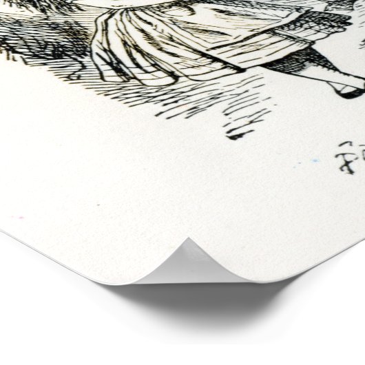 Alice trifft den Dodo Poster (Ecke)