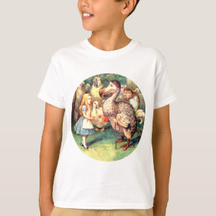 Alice trifft den Dodo-Vogel am Ausschuss für T-Shirt