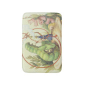 Alice trifft die Raupe Badematte (Vorderseite Vertikal)