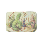 Alice trifft die Raupe Badematte (Vorderseite)