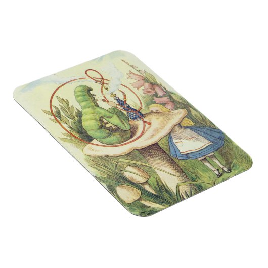 Alice trifft die Raupe Magnet (Rechte Seite)