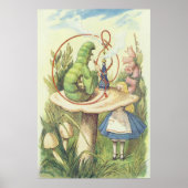 Alice trifft die Raupe Poster (Vorne)