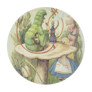 Alice trifft die Raupe Schneidebrett