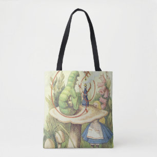 Alice trifft die Raupe Tasche