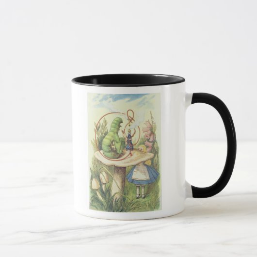 Alice trifft die Raupe Tasse (Rechts)