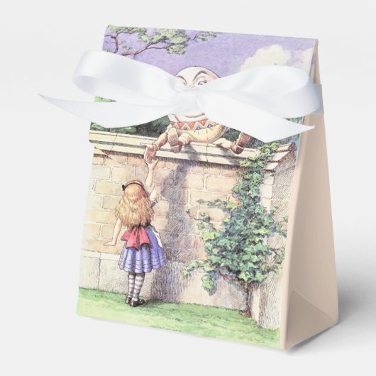 Alice trifft Humpty Dumpty Geschenkschachtel (Vorderseite)